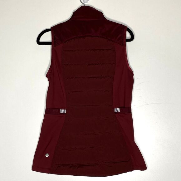 Lululemon Down For It All Vest Goose Down Puffer Jacket Women's Size 6 - Picture 10 of 11
